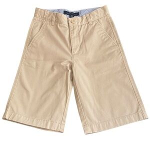 Tommy Hilfiger Slim Boys Flat Front Beige Shorts